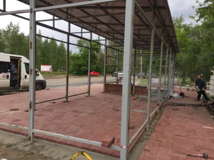 Укладка тротуарной плитки