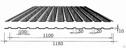 Профиль с10 0.35