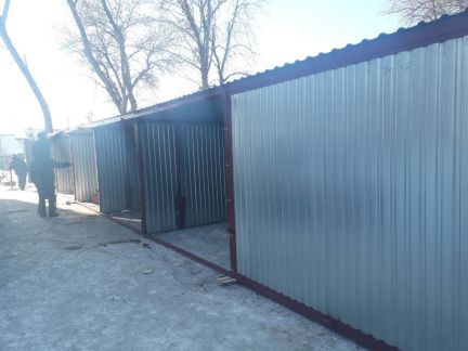 Новый гараж пенал модель Г.Р-3Т. Доставка, сборка