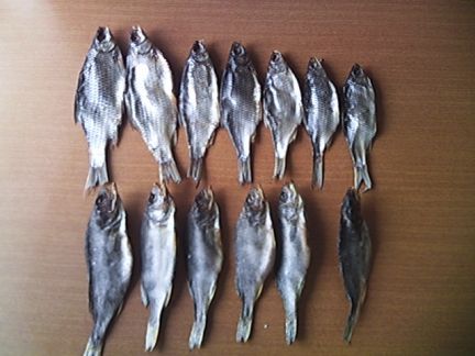 Рыба сушеная