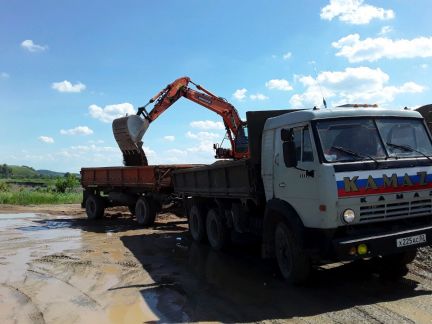 Доставка пгс, песок, мелкая фракция