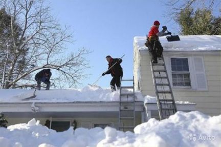 Вывоз мусора уборка и вывоз снега с крыш