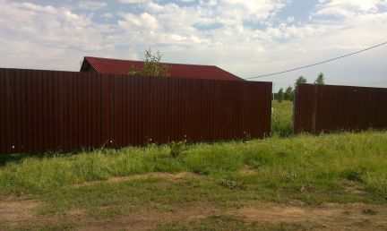 Заборы и ограждения из профнастила