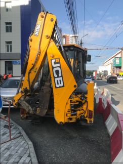 Услуги экскаватора JCB