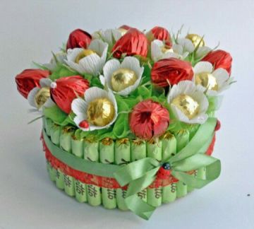 Букеты из конфет
