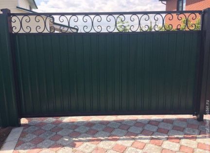 Откатные ворота Откатные ворота