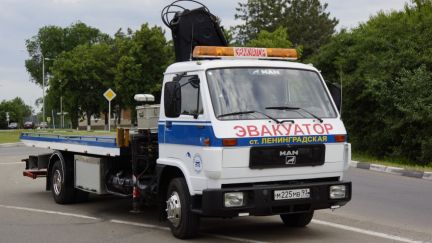 Эвакуатор в ст. Ленинградской