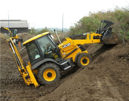 Аренда, услуги экскаватор - погрузчик JcB