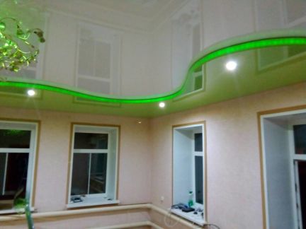 Натяжные потолки