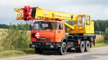 Аренда крана 25 т