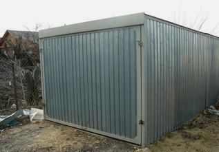 Гараж металлический на заказ