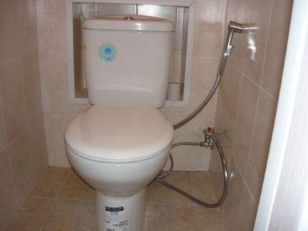Установка унитаза