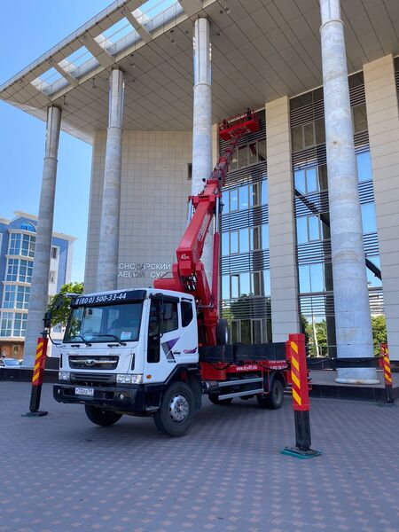 Услуги автовышки 45 метров 