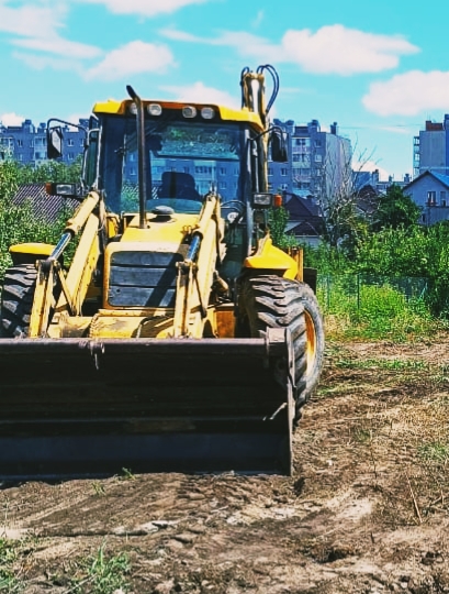 Услуги Экскаватора -Погрузчика
