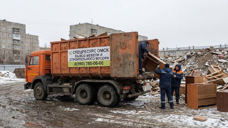 Утилизация мусора Очистка хлама вывозим на полигон