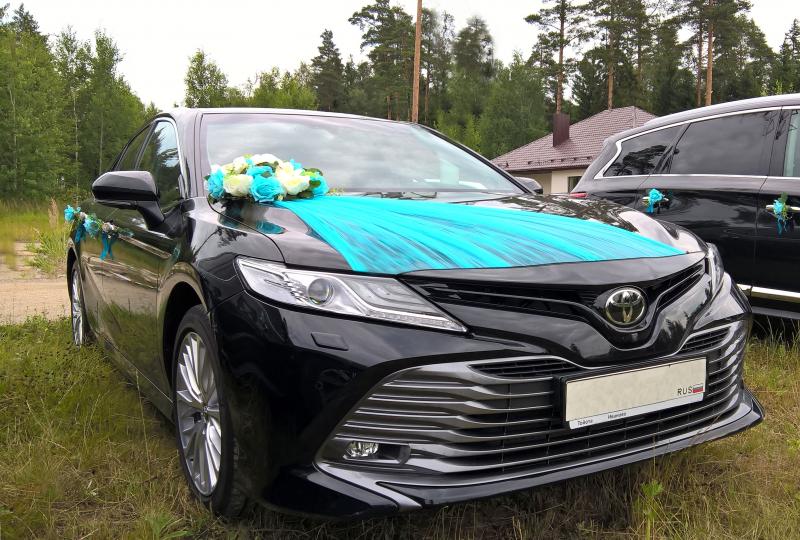 Свадебный кортеж Toyota Camry XV70