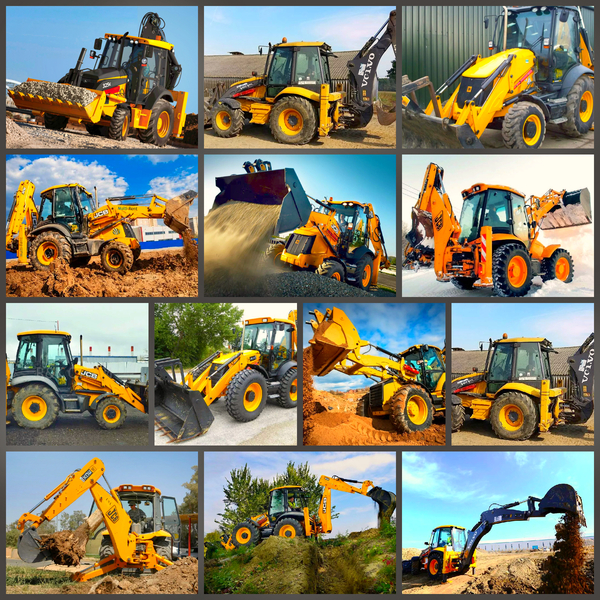 Экскаватор-погрузчик аренда JCB 3сх возможен гидромолот