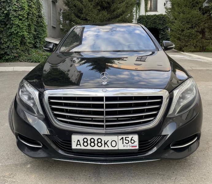 Трансфер Mercedes S class в гостиницу