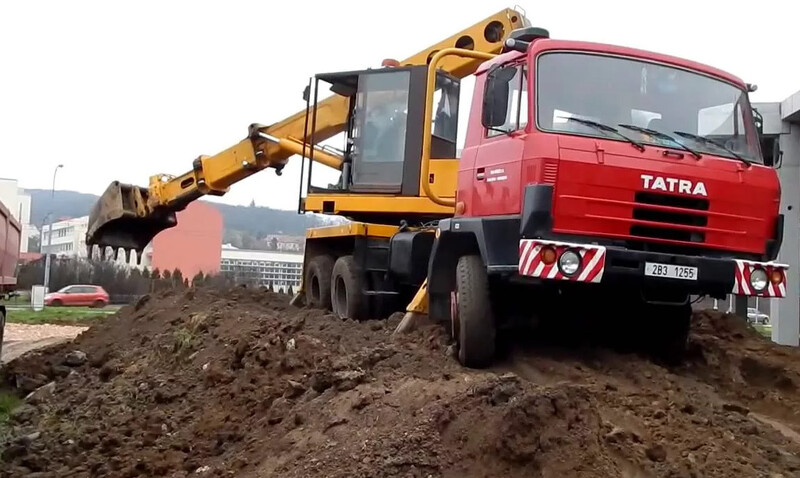 Татра золотая ручка аренда экскаватора УДС