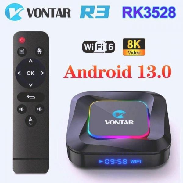 Настроенная приставка и прошитая Vontar R3 4Гб/64Гб iptv