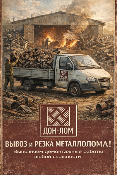 Вывоз металлолома 