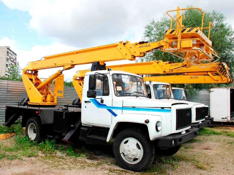 Услуги автовышки 18 м 