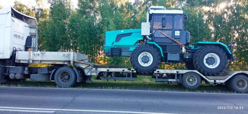 Низкорамный трал, перевозка экскаваторов Воронеж