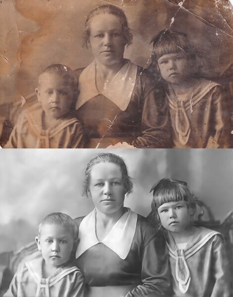 Реставрация и улучшение качества фотографий