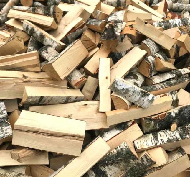 Дрова колотые березовые недорого с доставкой