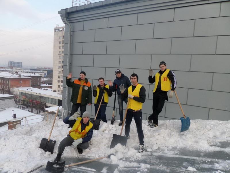 Уборка Снега Омск Чистим снег в Ручную