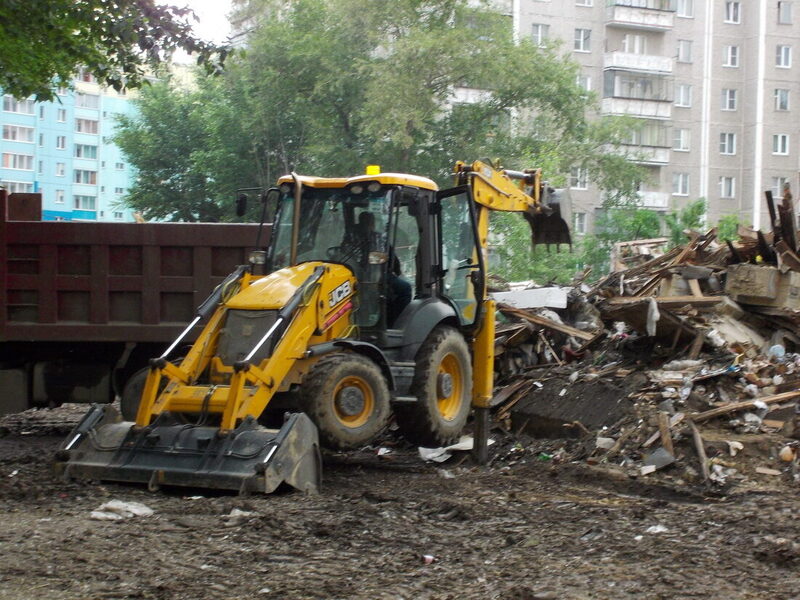 Демонтаж вывоз расчистка