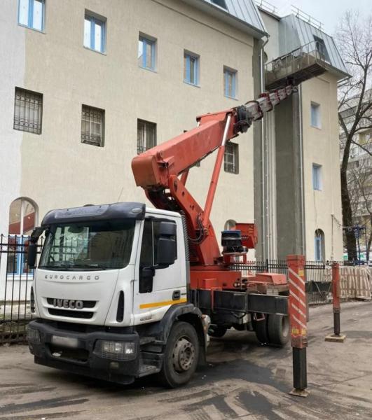 Аренда услуги автовышки 18, 22, 28, 32м
