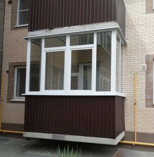 Балконы, остекление