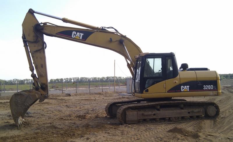 Аренда Гусеничного экскаватора Cat 320