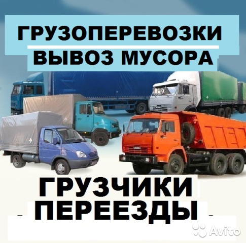 Грузоперевозки,переезды.Вывоз мусора,хлама,веток,колючек