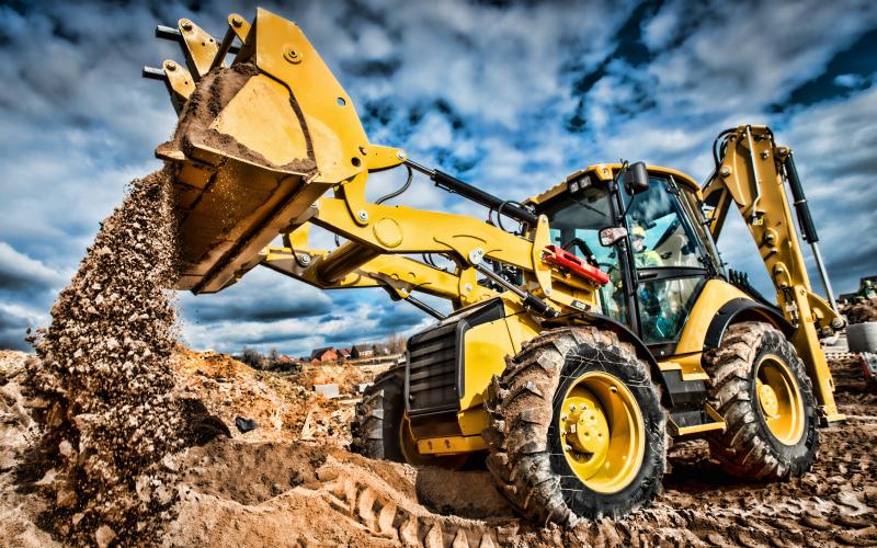Аренда/услуги Экскаватора-погрузчика JCB 