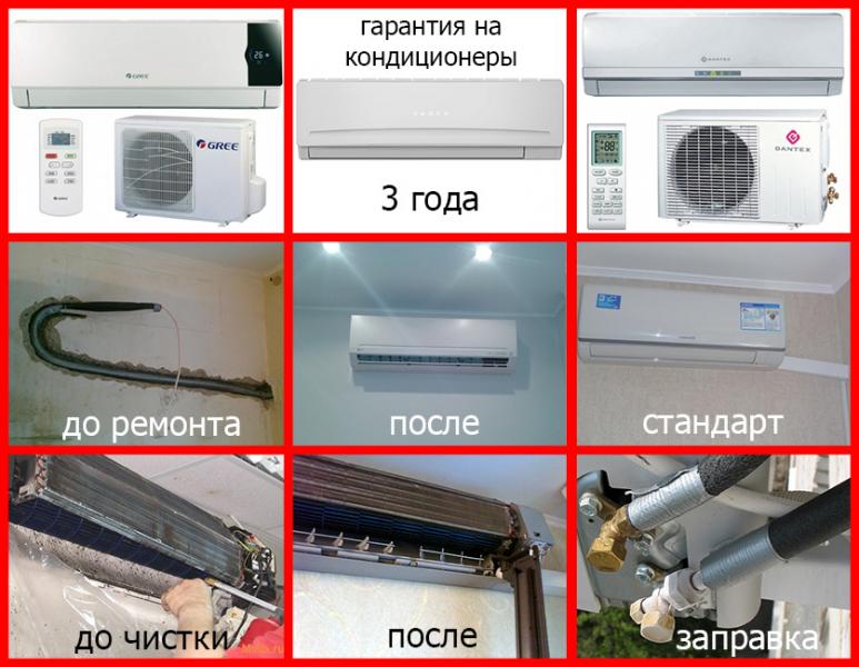 Установка (монтаж) кондиционеров