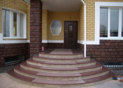 Лестницы, ступени из камня