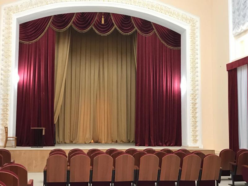 Пошив штор и одежды сцены для бюджетных  организаций.