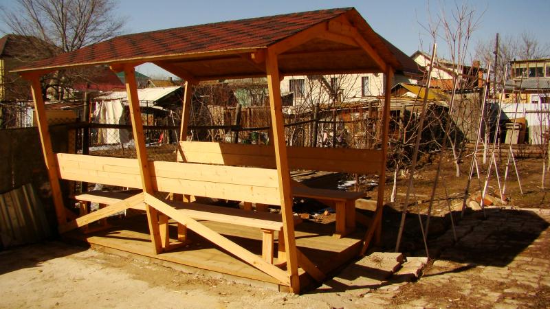 Изготовление и продажа готовых беседок