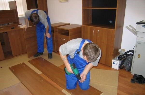 Сборка корпусной мебели в Новосибирске.