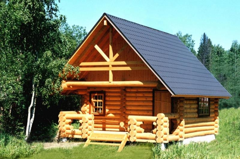 Дома из оцилиндрованного бревна