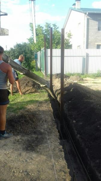 Заборы и бетонирование