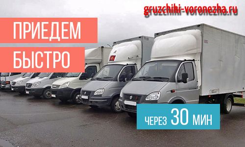 Грузовое такси от компании «Грузчики Воронежа»