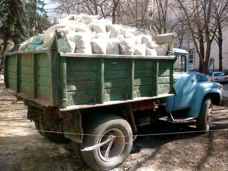 Вывоз строительного мусора, грунта, хлама в Саках 