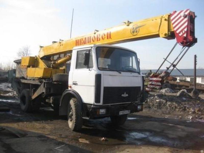 Предоставляем услуги автокрана на базе МАЗ, г/п 14 т., 