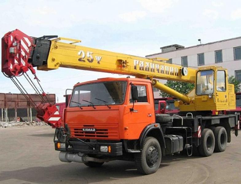 Предоставляем услуги автокрана на базе КАМАЗ, г/п 25 т