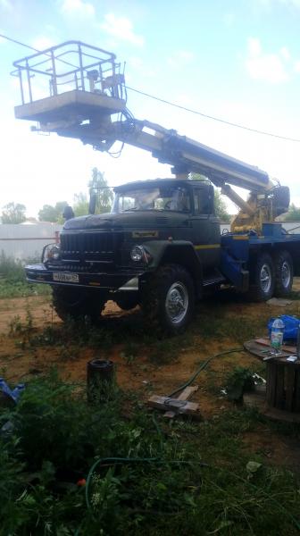 Автовышка вездеход 18м