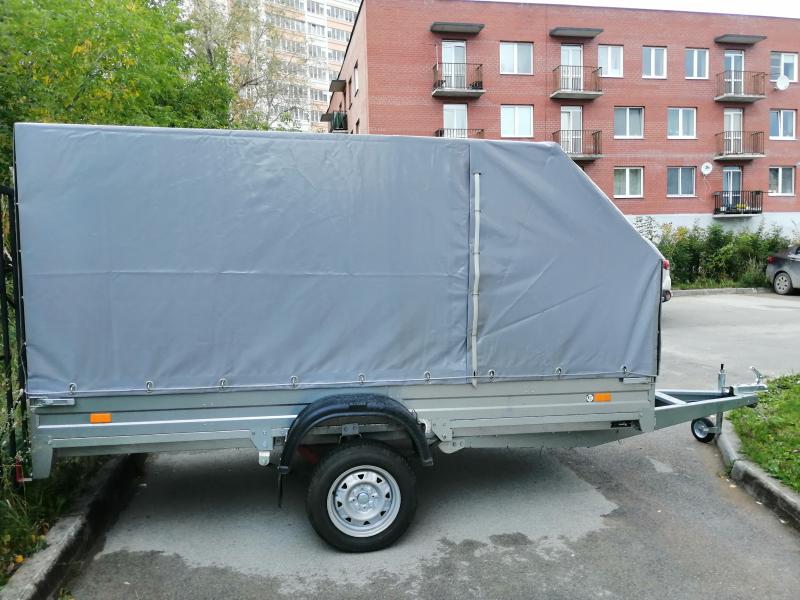 Прицеп: 3,5*1,5*1,6 м 
Для снегохода, квадроцикла, для хозяйственных нужд 