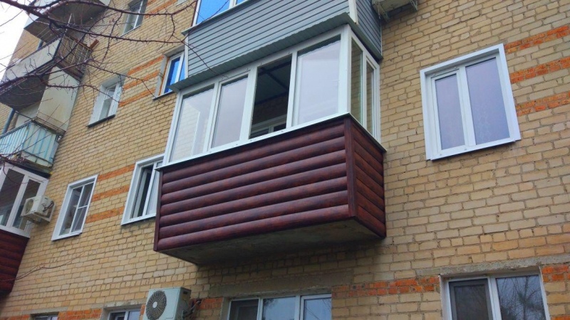 Остекление балконов